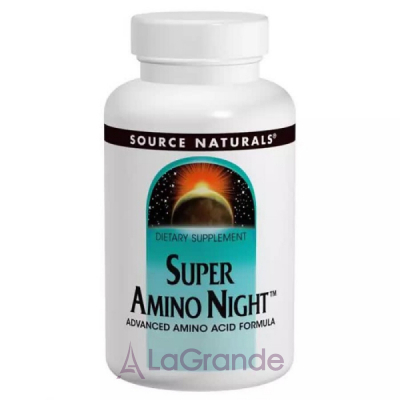 Source Naturals Super Amino Night     