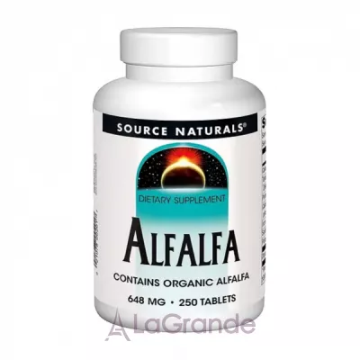 Source Naturals Alfalfa 648mg   