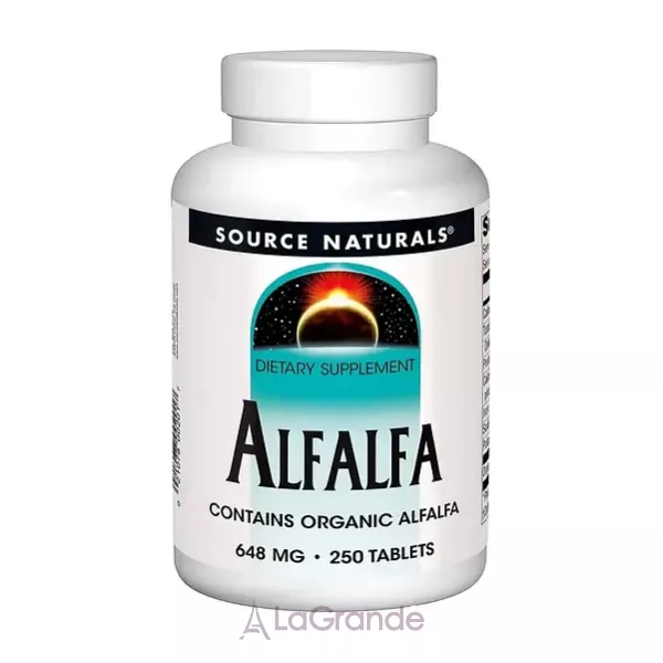 Source Naturals Alfalfa 648mg ������� ������� 