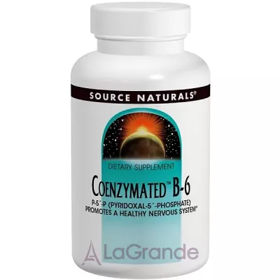 Source Naturals Coenzymated B-6 25mg   