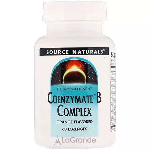 Source Naturals Coenzymate B Complex Orange Flavored ������� ������� 