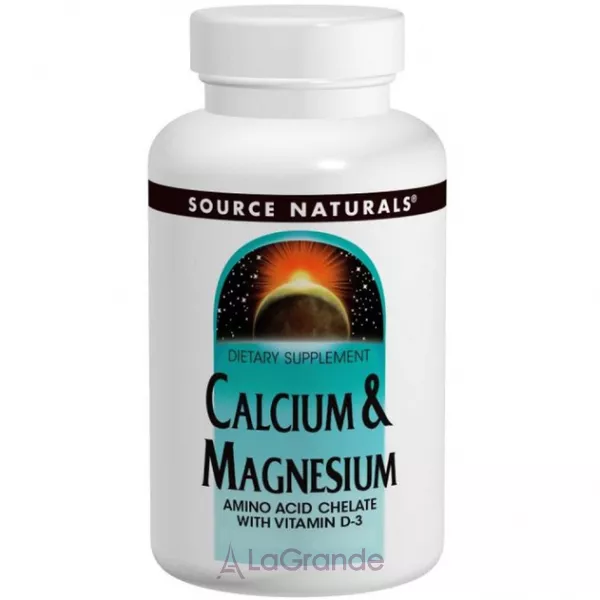 Source Naturals Calcium and Magnesium 300mg ������� ������� 