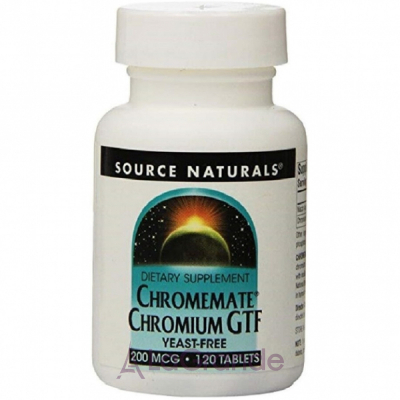 Source Naturals ChromeMate 200mcg   