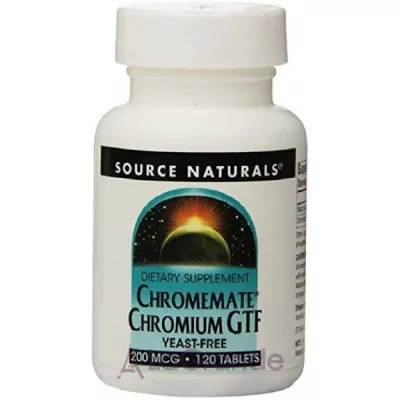 Source Naturals ChromeMate 200mcg   