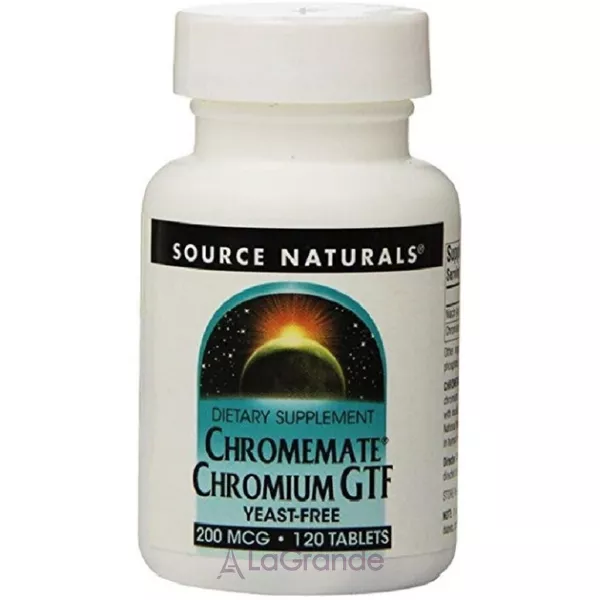 Source Naturals ChromeMate 200mcg ������� ������� 
