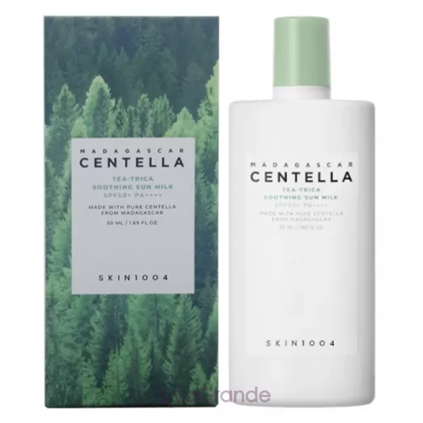 SKIN1004 Madagascar Centella Tea-Trica Soothing Sun Milk SPF50+ PA++++ ������ �������������� ������� SPF50+