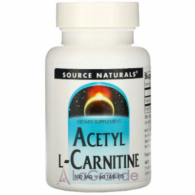 Source Naturals Acetyl L-Carnitine 500mg   
