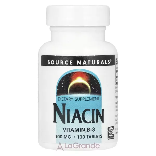 Source Naturals Niacin Vitamin B3 100mg ������� ������� 