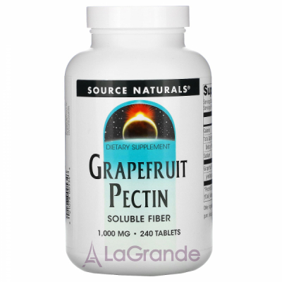 Source Naturals Grapefruit Pectin 1000mg   