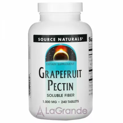 Source Naturals Grapefruit Pectin 1000mg   