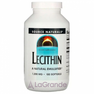Source Naturals Lecithin 1200mg   