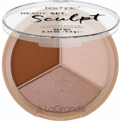 Technic Cosmetics Ready Set Sculpt Contour Palette   
