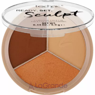 Technic Cosmetics Ready Set Sculpt Contour Palette   