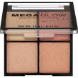 Technic Cosmetics Mega Glow Highlighter Palette Warm Edit 10g