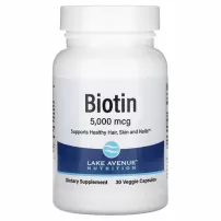 Lake Avenue Nutrition Biotin 5000 mcg ĳ������ ������� "������", 5000 ���