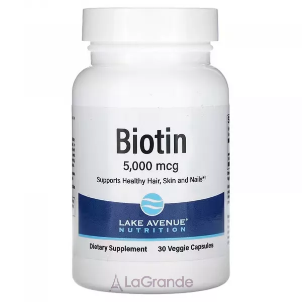 Lake Avenue Nutrition Biotin 5000 mcg ĳ������ ������� 