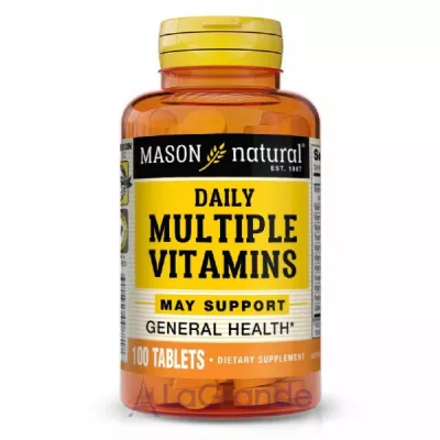 Mason Natural Daily Multiple Vitamins    