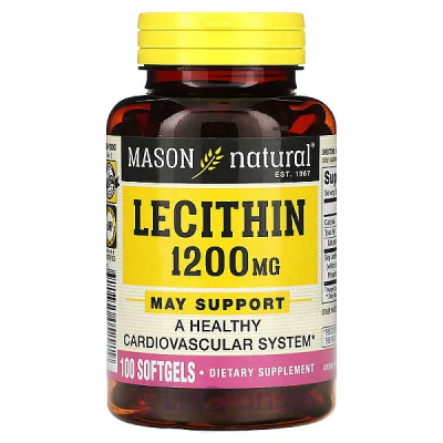 Mason Natural Lecithin 1200 mg     -  