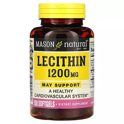 Mason Natural Lecithin 1200 mg     -  