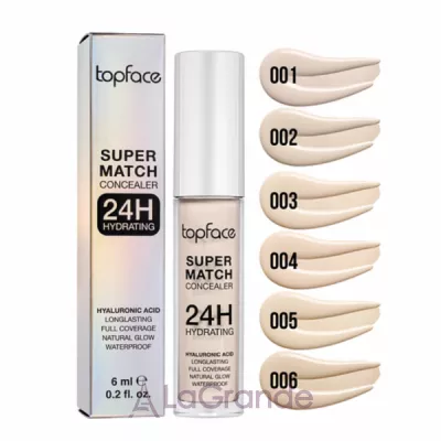 Topface Super Match 24H Concealer   