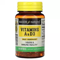 Mason Natural Vitamins A & D3 ĳ������ ������� "³����� A �� �3"