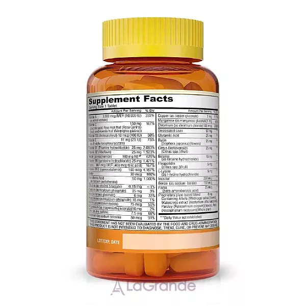 Mason Natural Super Multiple 34 Vitamins and Minerals ����������� �������� ��������������� � ���������