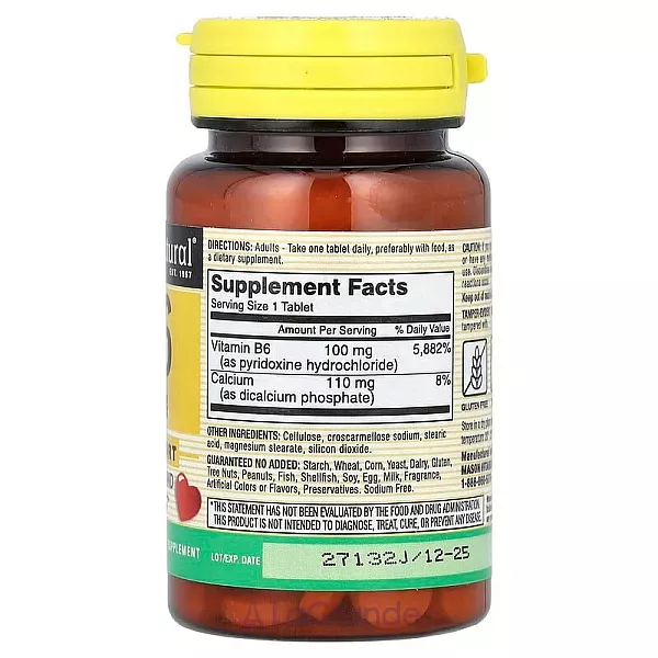 Mason Natural Vitamin B6 100 mg ����������� ������� 