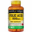 Mason Natural Folic Acid 800 mcg 100pcs