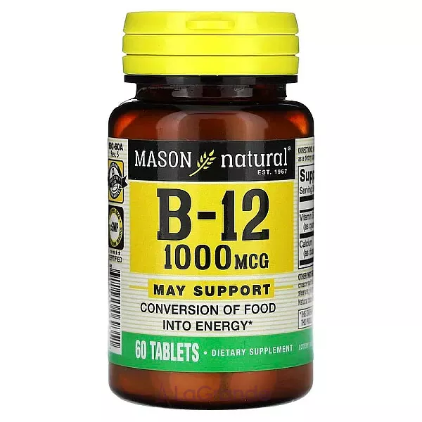 Mason Natural Vitamin B12 1000 mcg ����������� ������� 