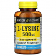 Mason Natural L-Lysine 500 mg 100pcs