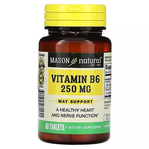 Mason Natural Vitamin B6 250 mg ����������� ������� 
