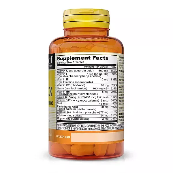 Mason Natural Stress B-Complex With Antioxidants + Zinc B-�������� �� ������ � ��������������� �� ������