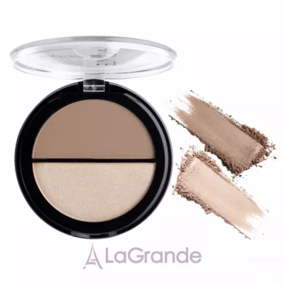 TopFace Instyle Contour & Highlighter Powder -  