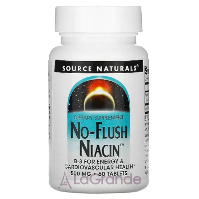 Source Naturals Niacin Vitamin B3 500mg   