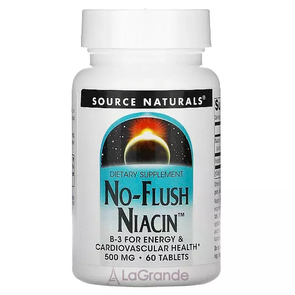 Source Naturals Niacin Vitamin B3 500mg ������� ������� 