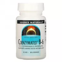 Source Naturals Coenzymated Vitamin B-6 25mg ������� ������� "������� �������� B6"
