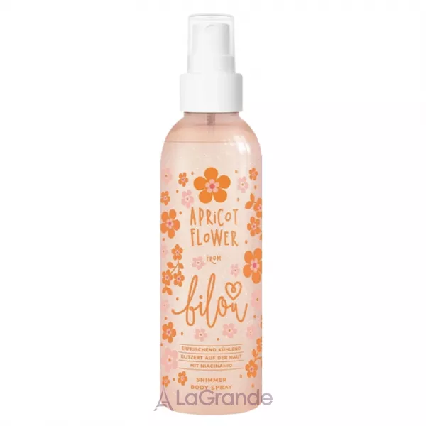 Bilou Apricot Flower Schimmer Body Spray ����� ��� ��� �� ��������