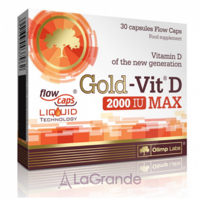 Olimp Gold Vit D Max ³ D 2000 IU