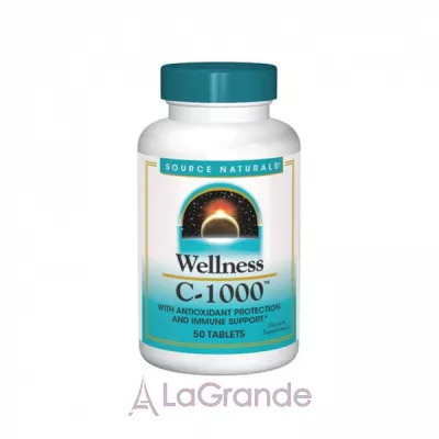 Source Naturals Wellness Vitamin C-1000   