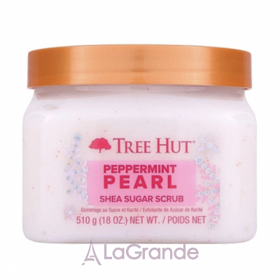 Tree Hut Peppermint Pearl Sugar Scrub       '   