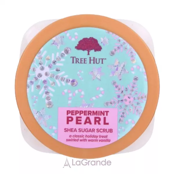 Tree Hut Peppermint Pearl Sugar Scrub ����� ��� ���� � �������� �������� ���� � ������ ������