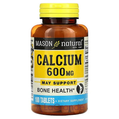 Mason Natural Calcium 600 mg ĳ  