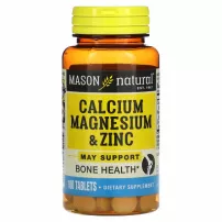 Mason Natural Calcium Magnesium & Zinc ����������� ������� "�������, ������ � ����" ��� ��������� �������� ������
