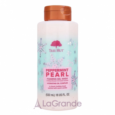 Tree Hut Peppermint Pearl Foaming Gel Wash       '   