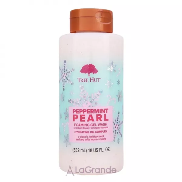 Tree Hut Peppermint Pearl Foaming Gel Wash ���� ��� ���� � �������� �������� ���� � ������ ������