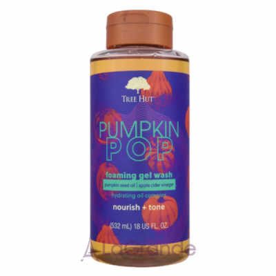 Tree Hut Pumpkin Pop Foaming Gel Wash       