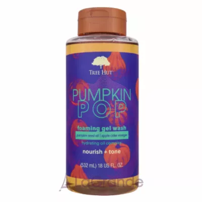 Tree Hut Pumpkin Pop Foaming Gel Wash       