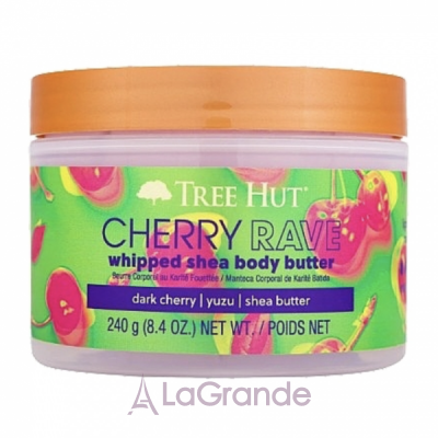 Tree Hut Cherry Rave Whipped Shea Body Butter       