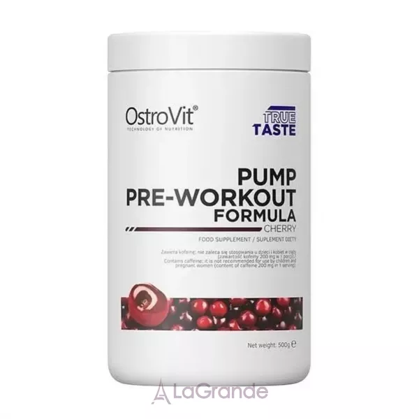OstroVit PUMP Pre-Workout Formula Cherry ����������������� �������� 