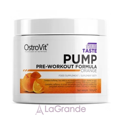 OstroVit Pump Pre-Workout range   